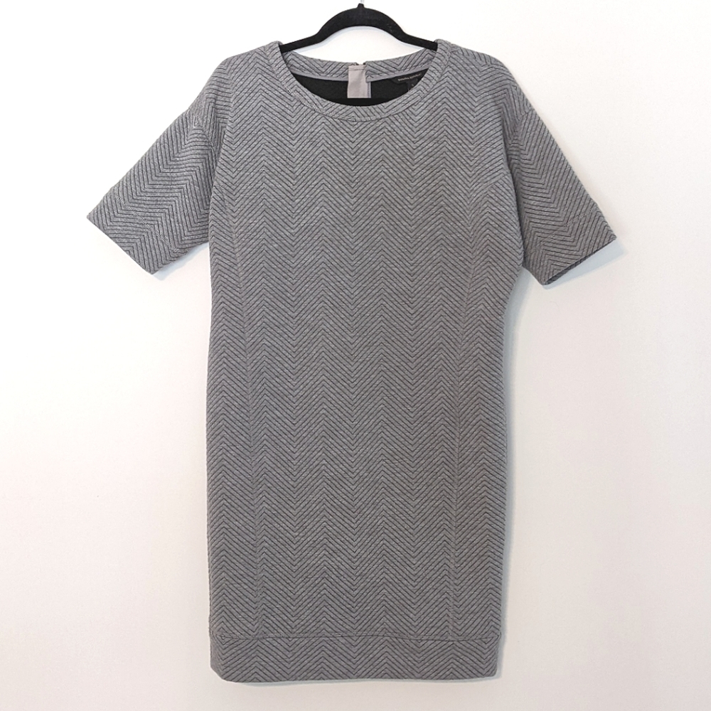 Banana Republic Chevron Quilted Dress